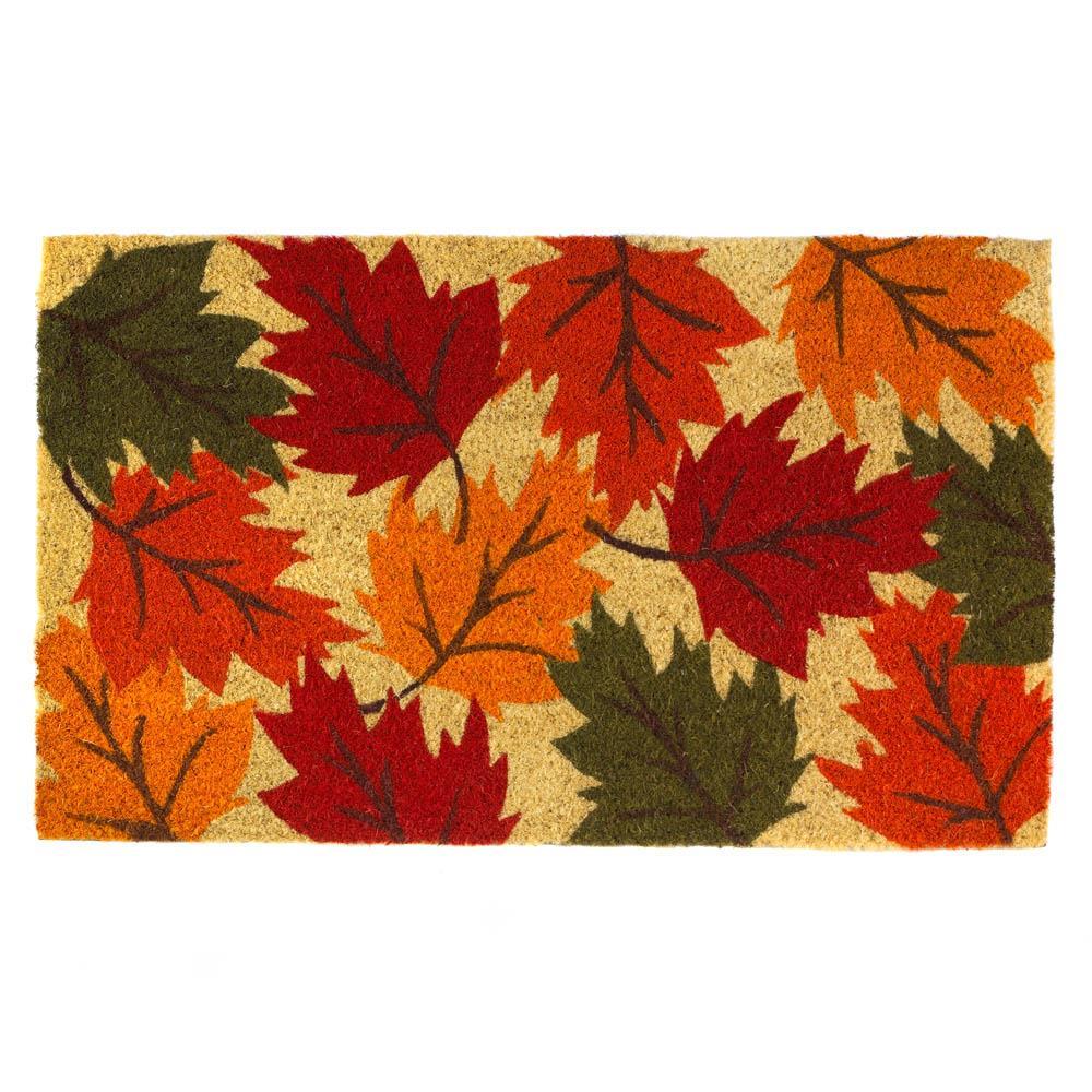 Falling Leaves Autumn Door Mat - Door Mats & Floor Mats