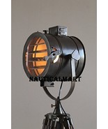 Antique Tripod Nautical Floor Lamp, Industrial Vintage Look Lamp for Liv... - $199.00