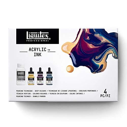Liquitex  Professional Acrylic Ink, Pouring Technique  Deep Colours,3699307