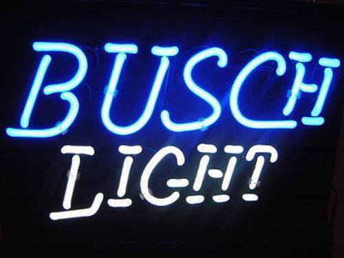 Busch Light Neon Light Sign 16\" x 14\" - Neon