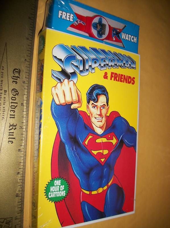 Superman Classic Comic Cartoon VHS Color and 50 similar items