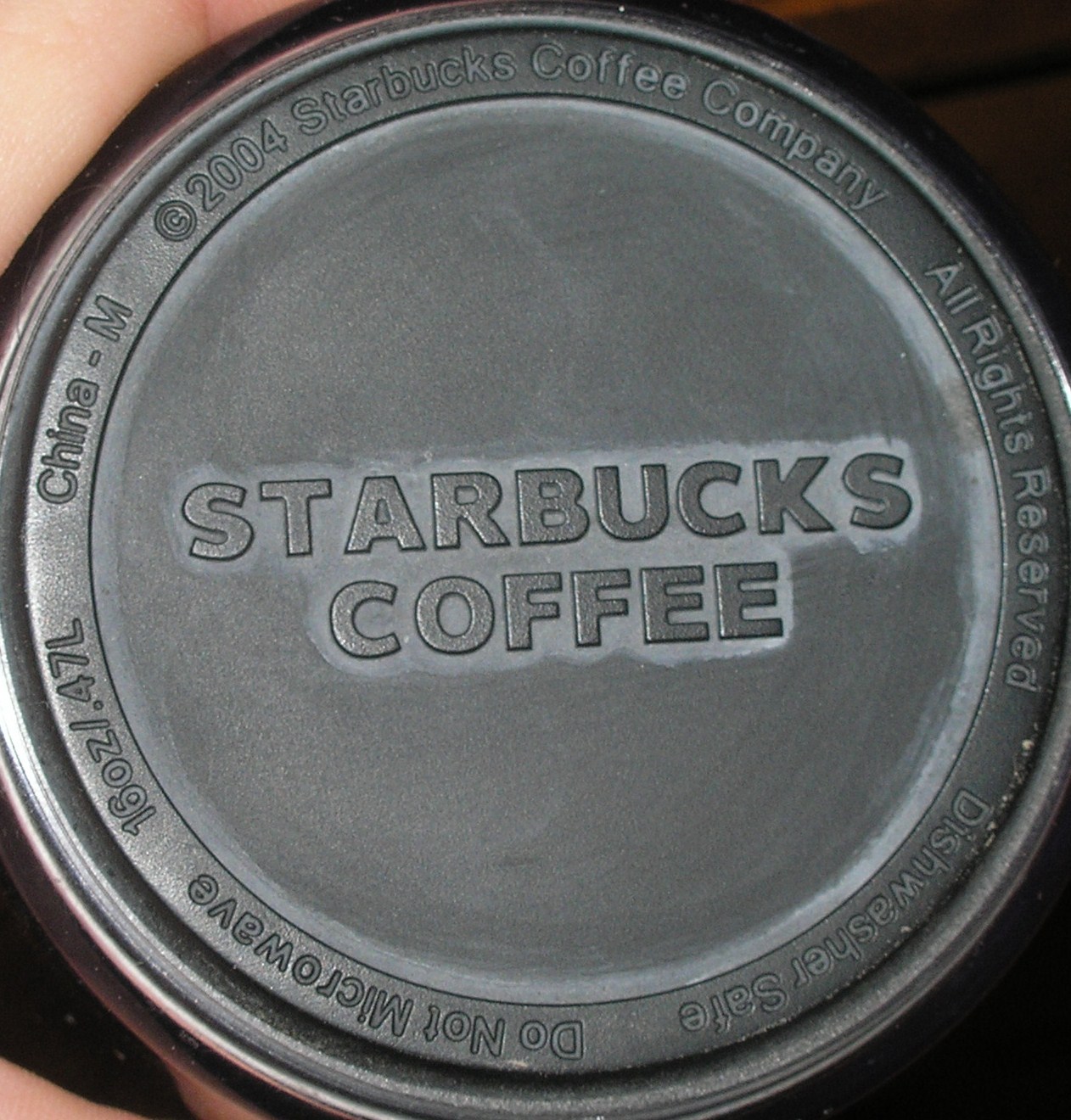 2006 Starbucks Christmas Holiday Travel Mug Spill Proof Starbucks