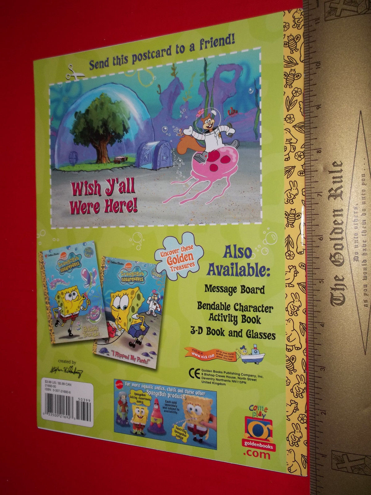 Spongebob Craft Book Art Sponge Bob Coin And 12 Similar Items