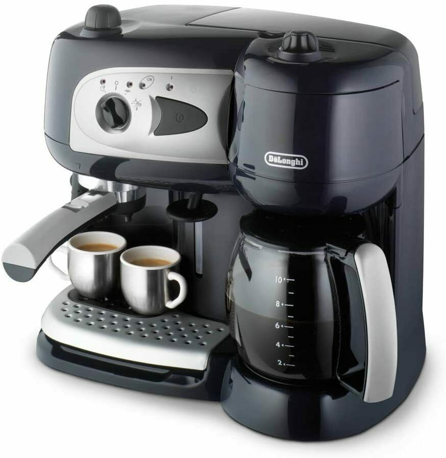 Delonghi White 260.CD.1 Independent Manual Coffee Maker Combination 2,6
