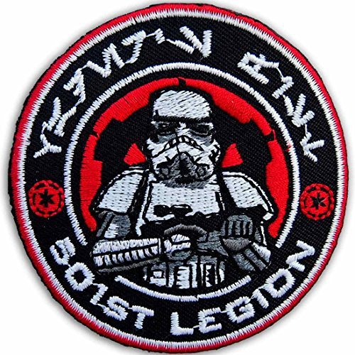 STAR WARS 501st Legion EMBROIDERED IRON ON PATCH - Sewing