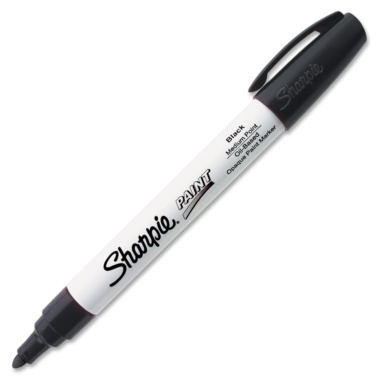 Sharpie Permanent Paint Marker Medium Point Black - Markers