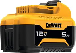 DeWALT  12V  MAX  Battery   -   Capacity: 5.0 Ah   -  Type: DCB126 image 4