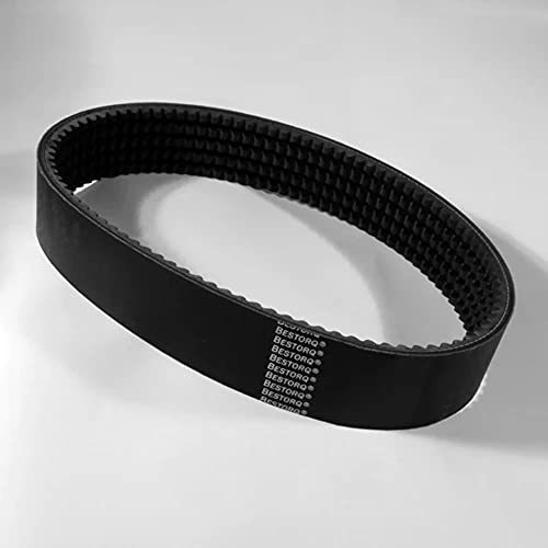 BESTORQ 4/3VX425 Rubber V-Belt, Banded/Cogged, Black, 42.50 Length x 1.624 Wid