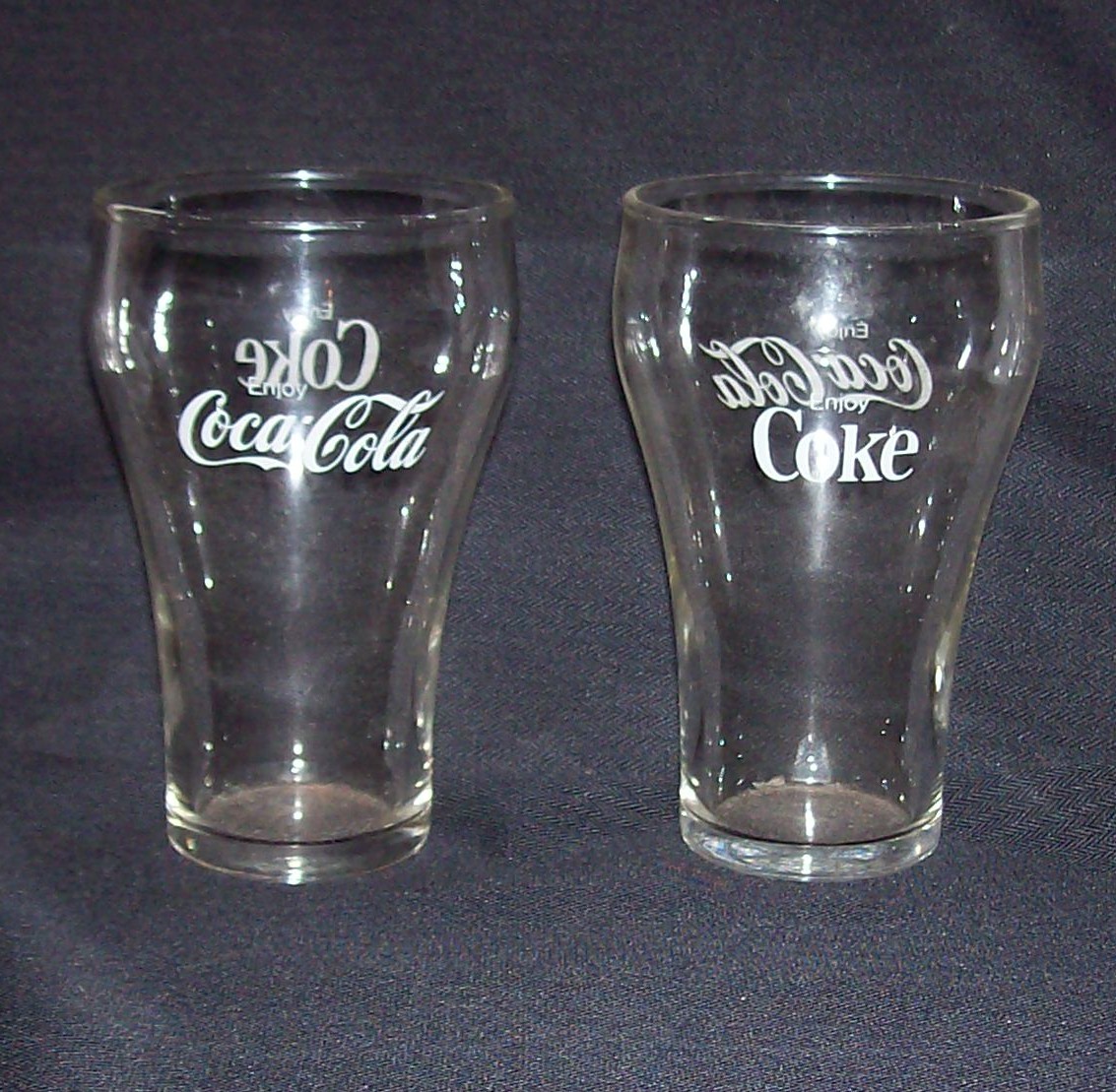 Vintage Coca Cola Glasses 46