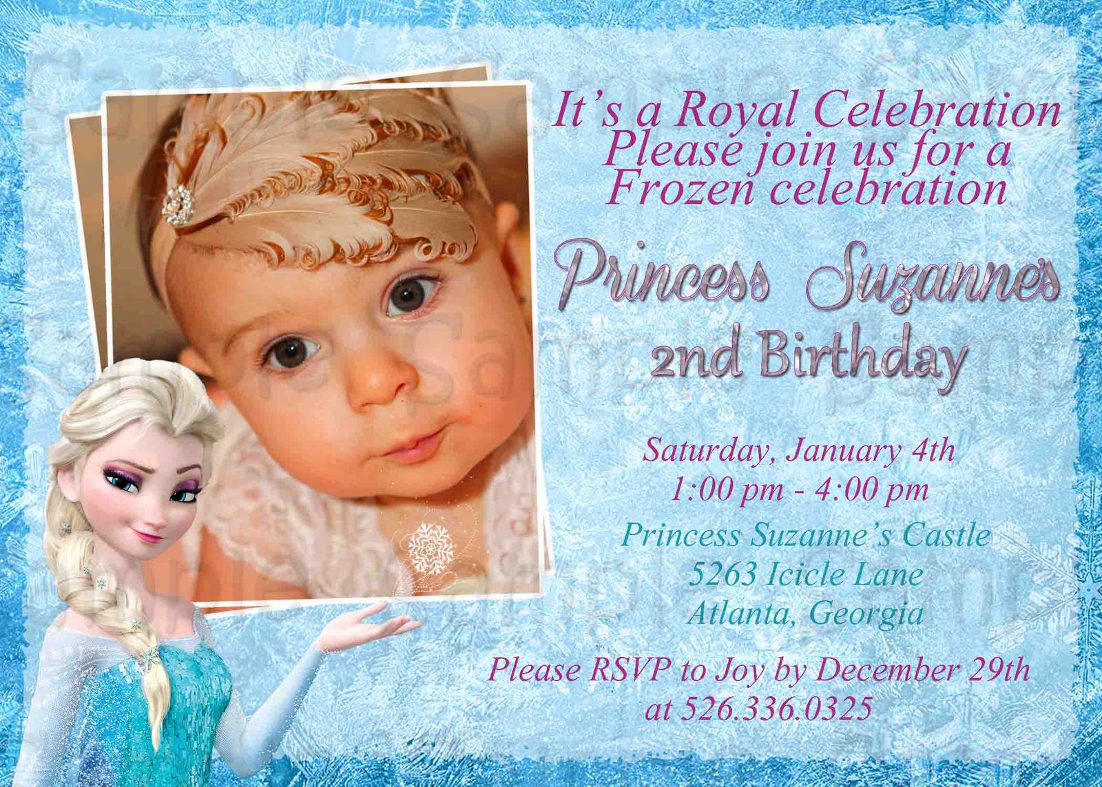 personalized disney invitations oyle kalakaari co personalized princess birthday invitations