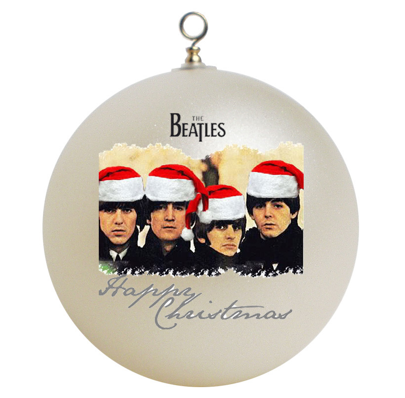 Vintage Beatles Christmas Ornaments 