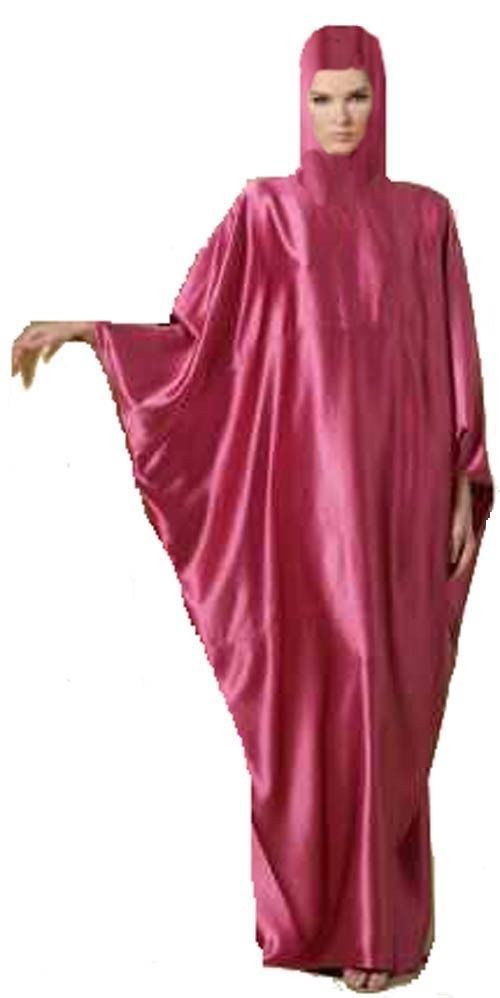 Islamic Satin Khimar Hijab Abaya Juba Jilbab Burqa Muslim 