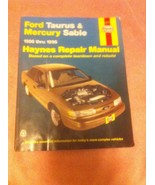 HAYNES AUTO REPAIR MANUAL  1986-1995 FORD TAURUS / MERCURY SABLE--FREE S... - $17.19