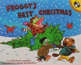 Froggy&#39;s Best Christmas by Jonathan London In Paperback FREE SHIPPING - $8.08