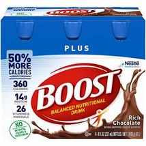 Boost Plus Complete Nutritional Drink, Chocolate Sensation, 8 OZ, 6 CT (Pack of  image 5