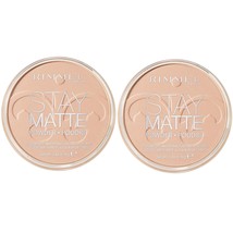 (2 Pack) NEW Rimmel Stay Matte Pressed Powder Natural 0.49 Ounces - $13.99
