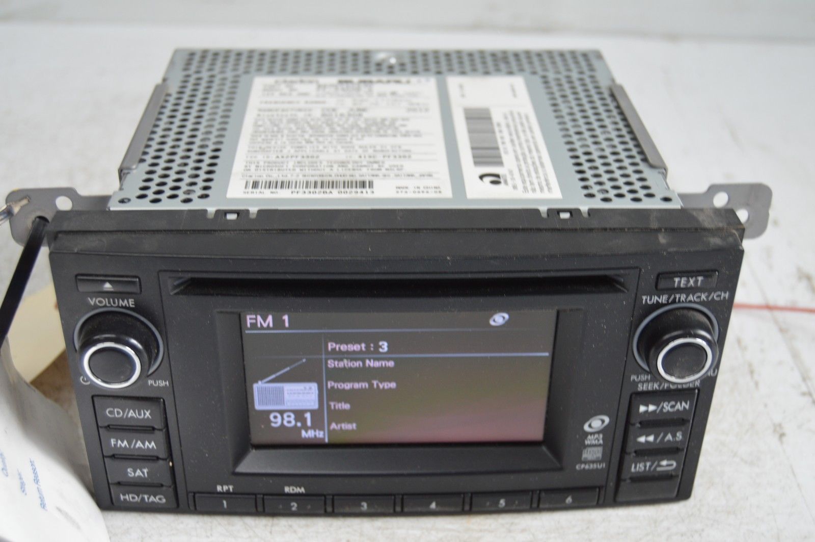 Radio For Subaru Forester