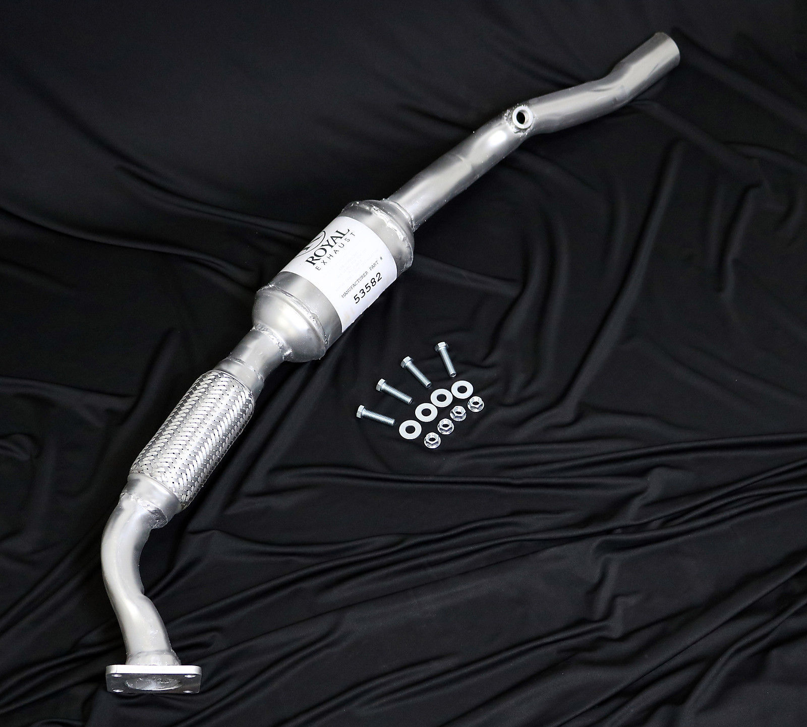 Volkswagen Golf 2.0L Catalytic Converter & Flex Pipe 2003 OBDII Direct Fit Catalytic Converters