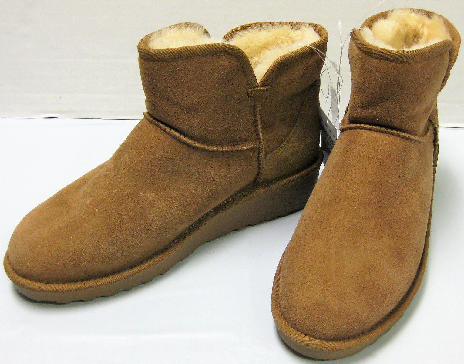 shearling short boot