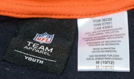 Team Apparel K 883MR NFL Licensed Chicago Bears Youth Medium Zip Up Hoodie image 3