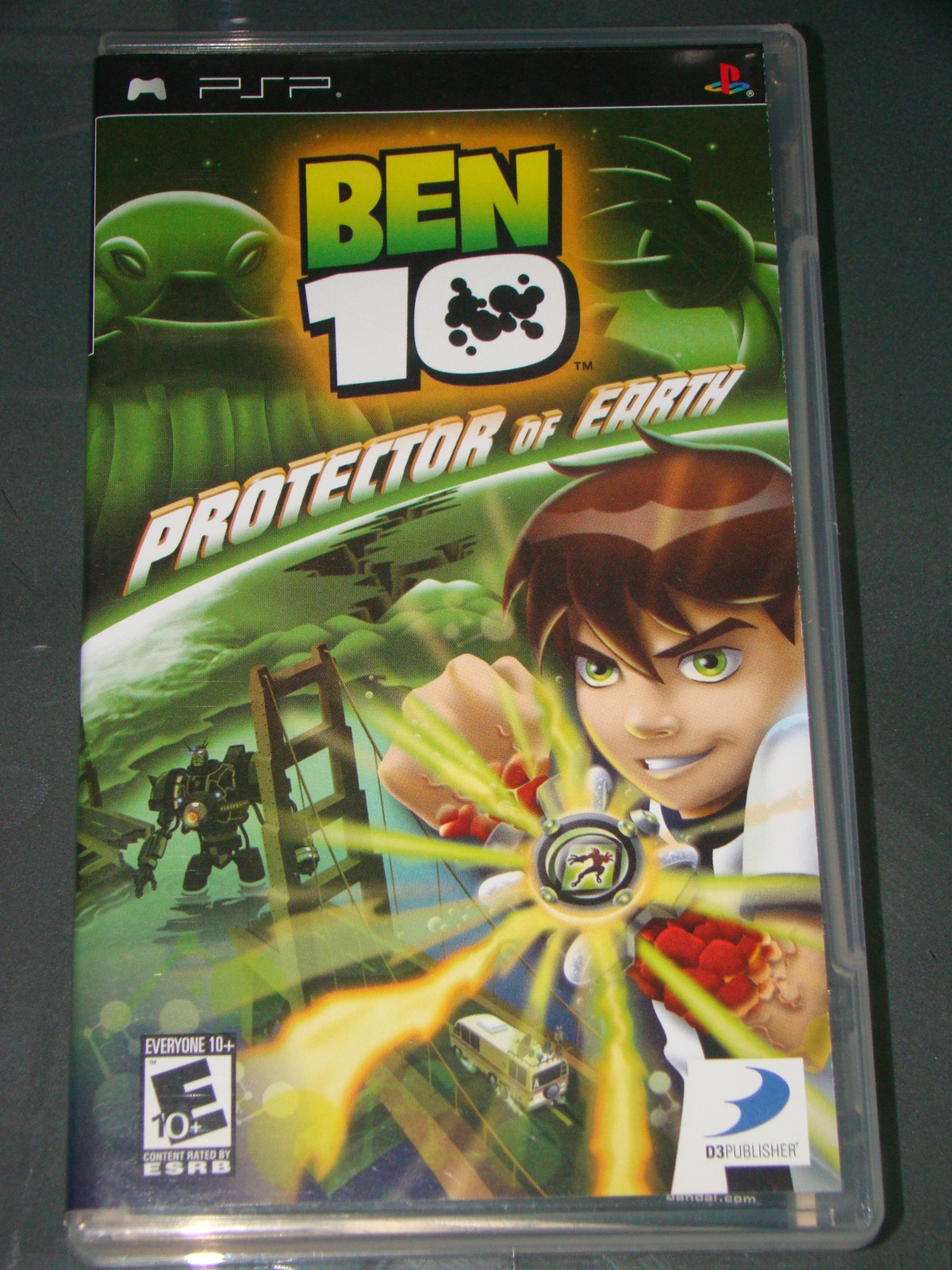 Sony PSP UMD Game BEN 10 PROTECTOR OF EARTH with Manual