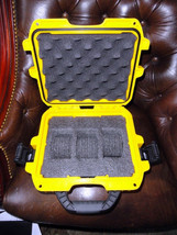   Invicta watch carrying case in bright yellow without original bo - $95.00