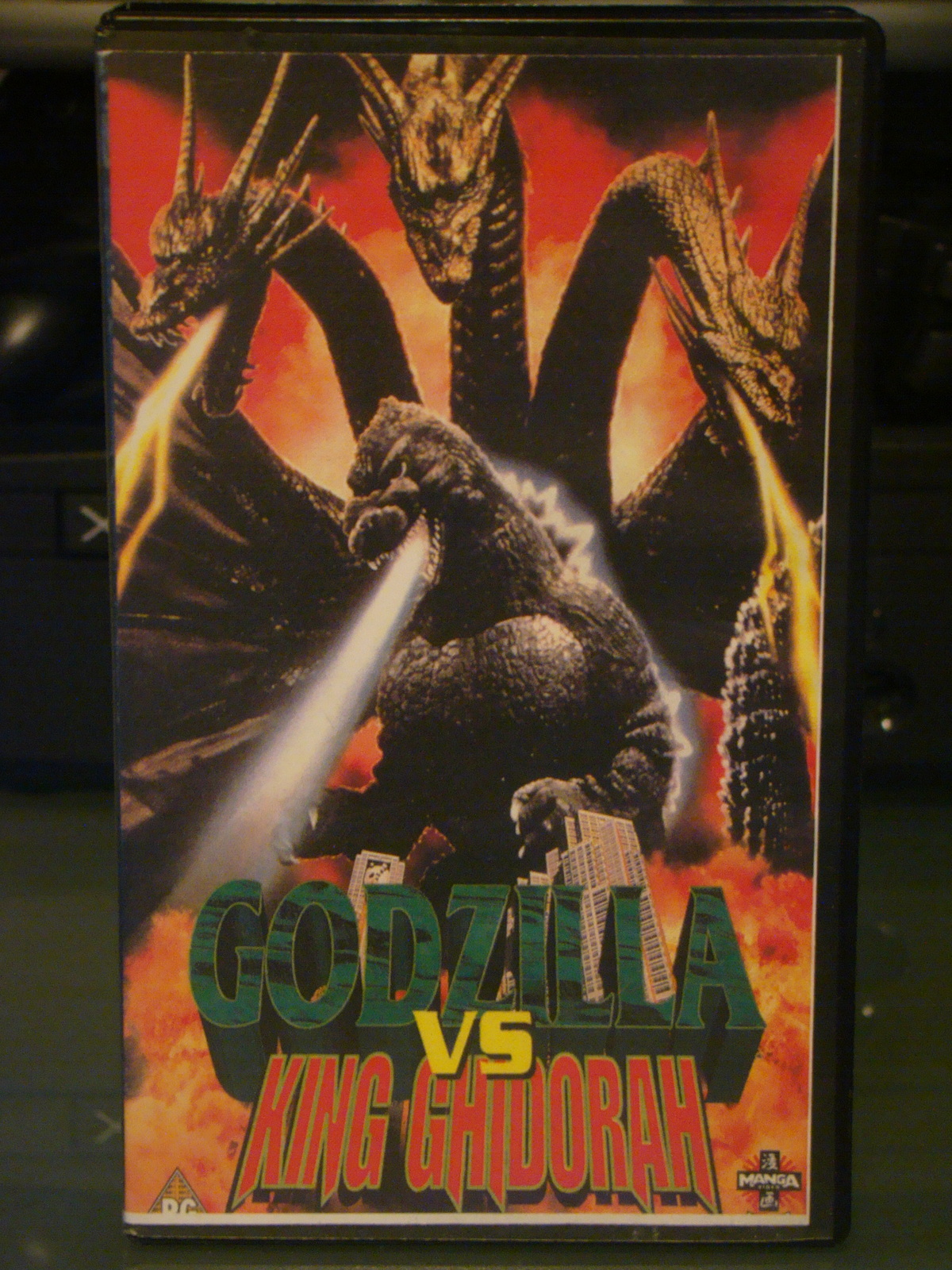 (vhs) Movie - Godzilla Vs. King Ghidorah - Vhs Tapes