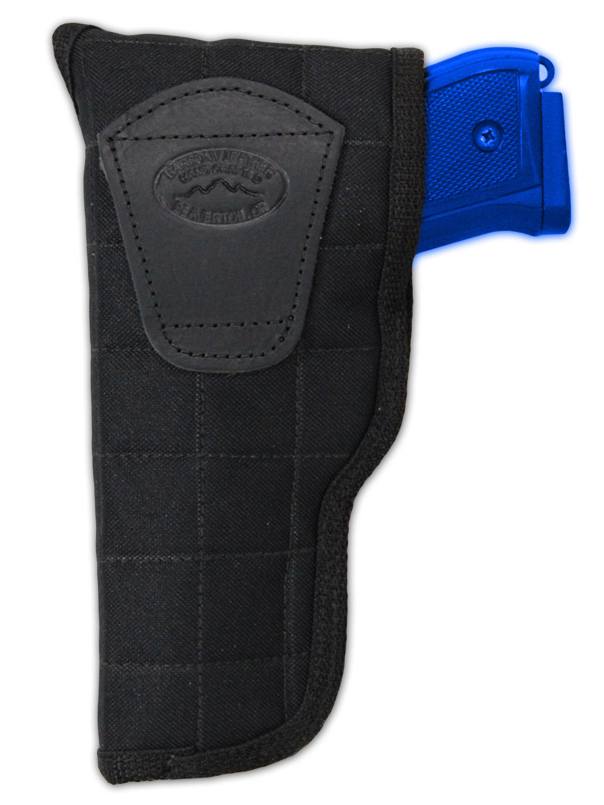 Barsony owb belt flap gun holster for taurus full size 9mm 40 45