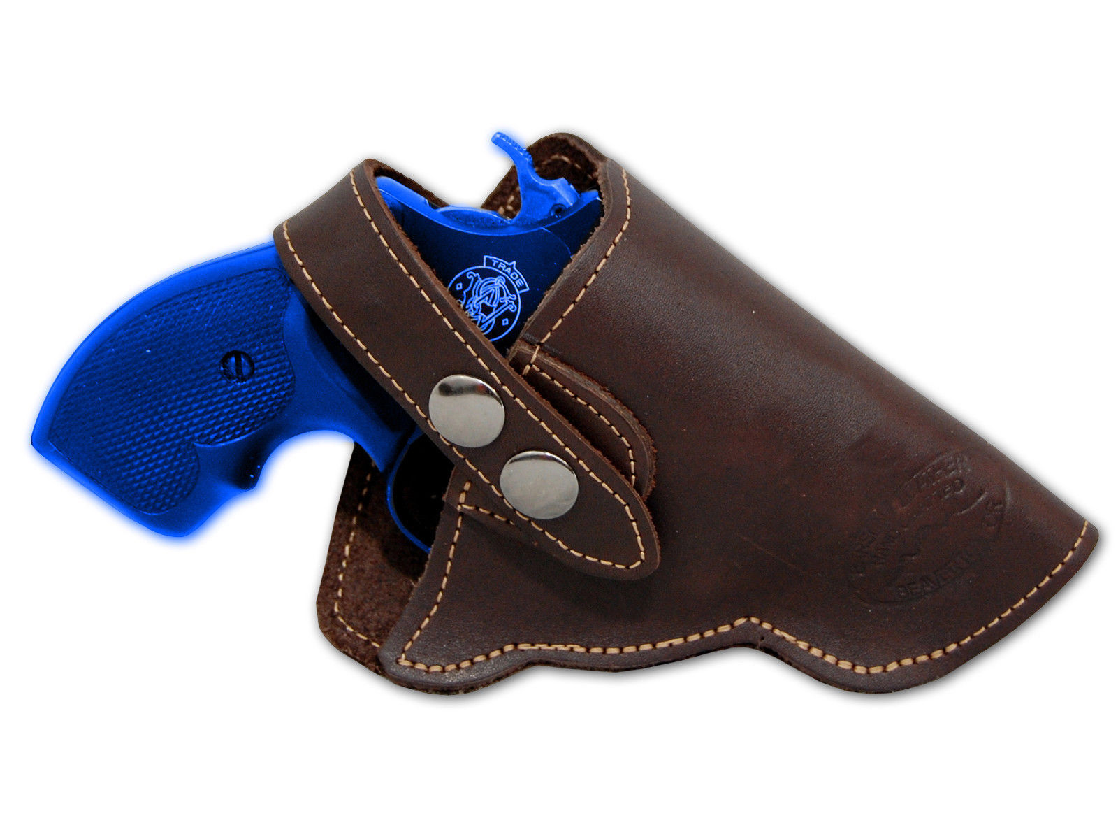 NEW Barsony Brown Leather OWB Gun Holster for Charter Arms 22 38 357