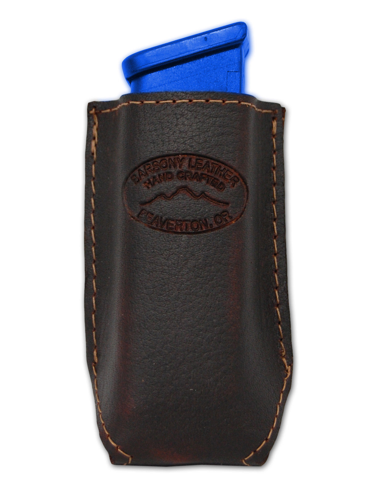 New Barsony Tan Leather OWB Holster Mag Pouch Astra Beretta Compact 9mm 40 45