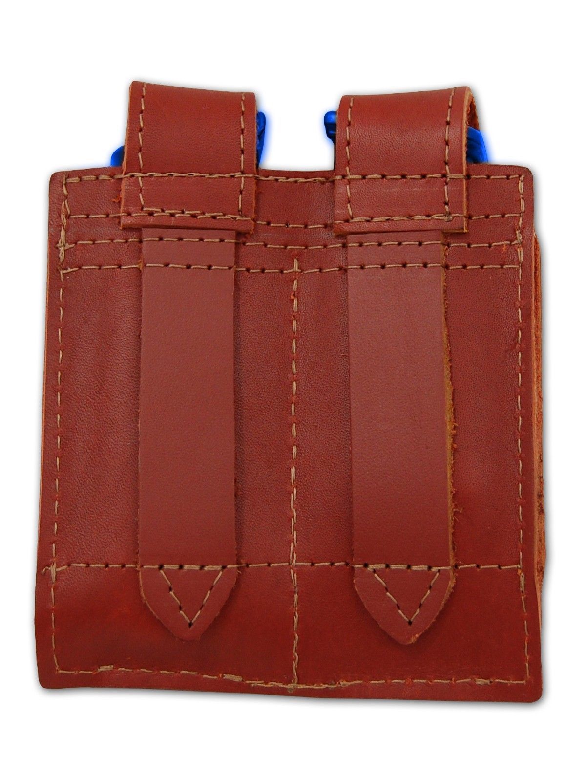 NEW Barsony Burgundy Leather Double Mag Pouch FEG Makarov 380 Ultra 