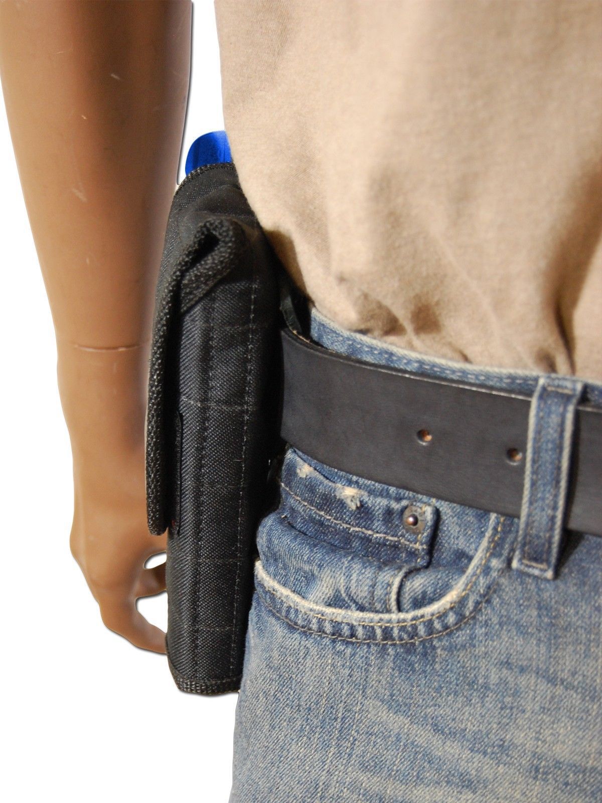 New Barsony OWB Flap Gun Belt Holster for Glock Compact,