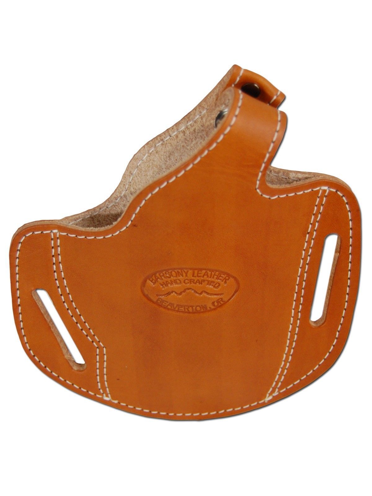 New Barsony Tan Leather Pancake Gun Holster for Smith & Wesson 2