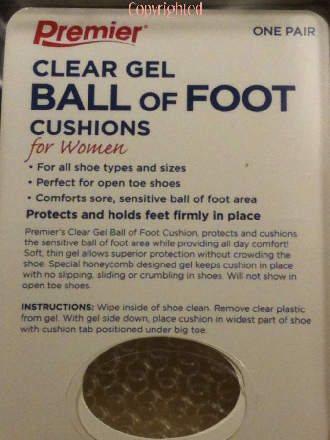 gel cushions for shoes
