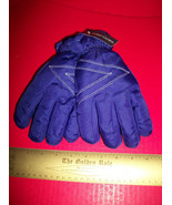 Faded Glory Ski Gloves XL/L Kid Cold Weather Gear Purple Thinsulate Insu... - $14.24