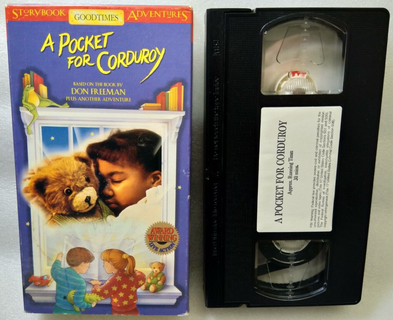 VHS A Pocket For Corduroy The Remarkable Riderless Runaway Tricycle ...