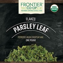 Frontier Co-op Parsley Leaf Flakes, Certified Organic, Kosher, Non-irradiated... - $24.79