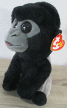 Ty Classic 9&quot; Medium BO Silver Back Gorilla Plush Stuffed Animal Retired - $25.73