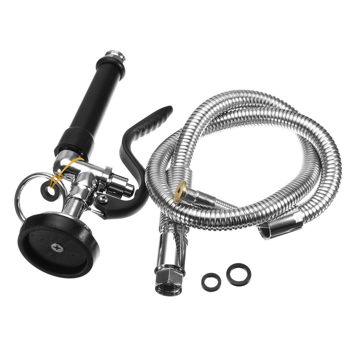 Commercial Kitchen PreRinse Tap Spray Head Sprayer Faucet with Flexible Hose Kitchen Faucets