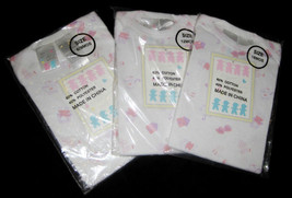 GIRLS 6-18 MONTHS - Tiny Tots Lot of 3 - Toy Print Lightweight BODYSHIRTS - $8.00