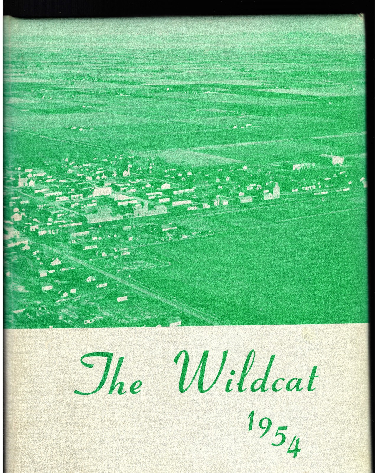 1954 Wilder High School Yearbook, Wildcat, Wilder, Idaho Elementary