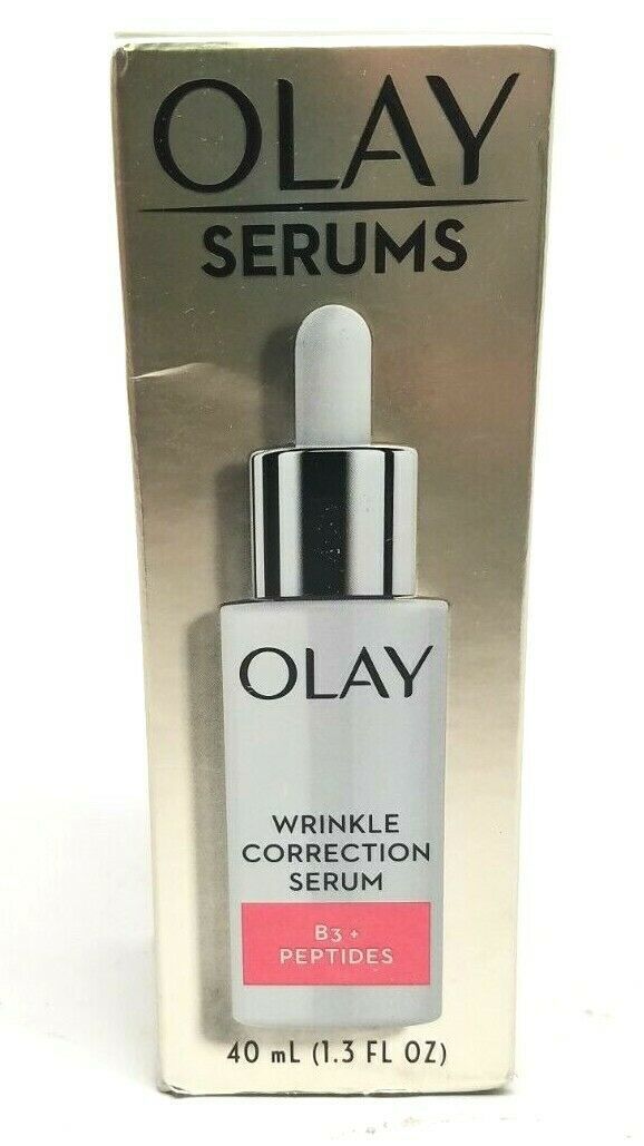 Olay Serums Wrinkle Correction Serum B3+Peptides 40ml/1.3fl.oz. New In Box AntiAging Products