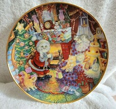 Bill Bell Collector Plate NOT A CREATURE WAS PURRING Franklin Mint CATS ... - $12.00