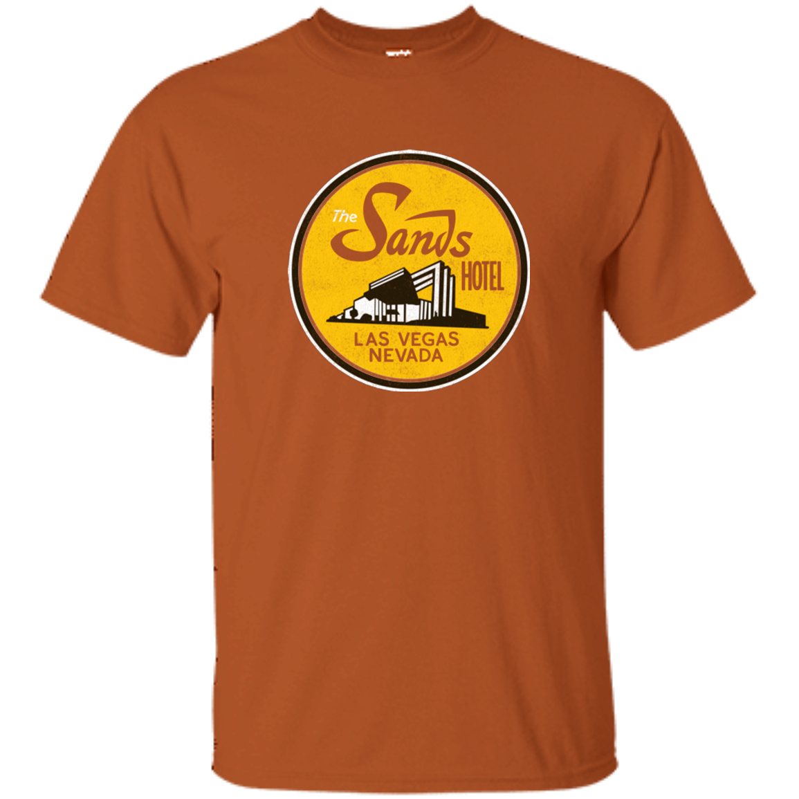 Las Vegas Sands Hotel T-Shirt - Texas Orange - T-Shirts
