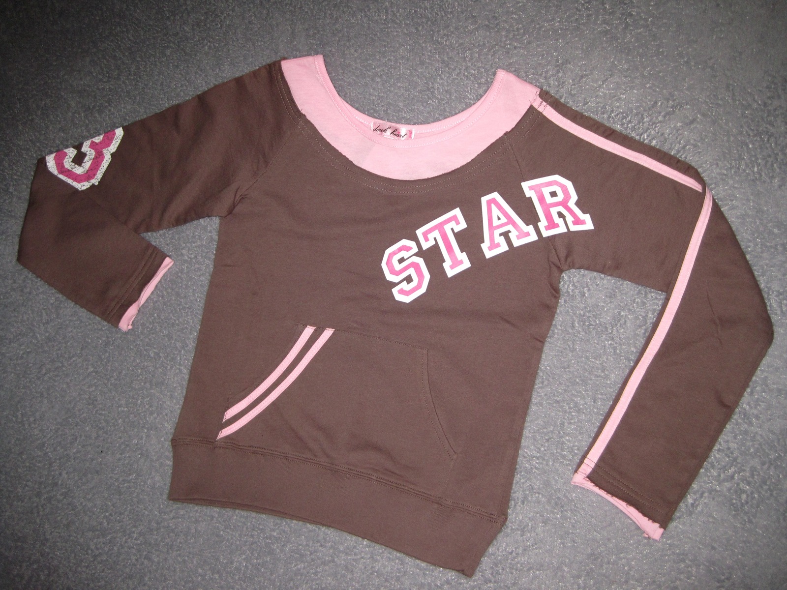 Girls 14 Derek Heart Pullover Brown And 10 Similar Items