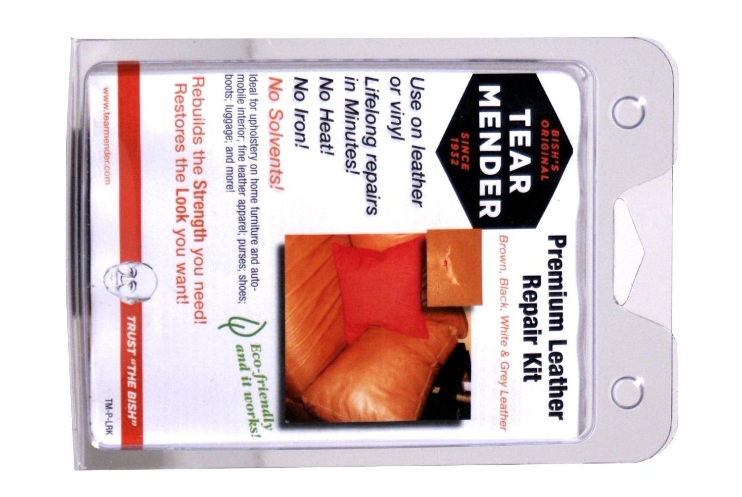 Leather Furniture Repair Kit Tear Mender Patches Refinish Car Sofa