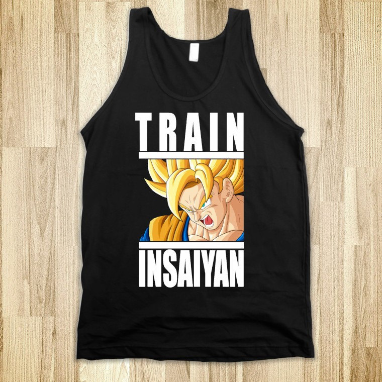 Train Insaiyan - Goku Tank Top & T-Shirt