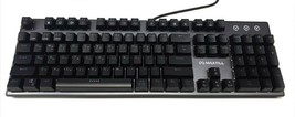 Maxtill G610KV2 Korean English Gaming Keyboard Outemu Switches (Brown Switch) image 1