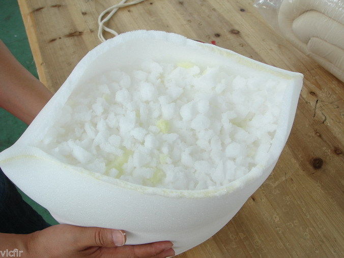 Bamboo Cover Shredded Memory Foam Full Body Pillow,100 Washable,USA