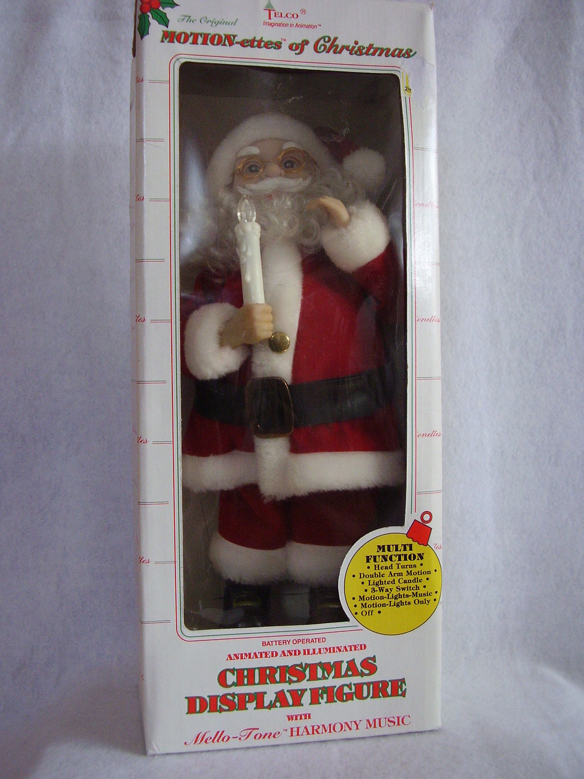 Telco Santa Animated Illuminated Christmas Display Figure 16